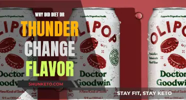 The Mystery Behind Diet Dr Thunder's Flavor Change