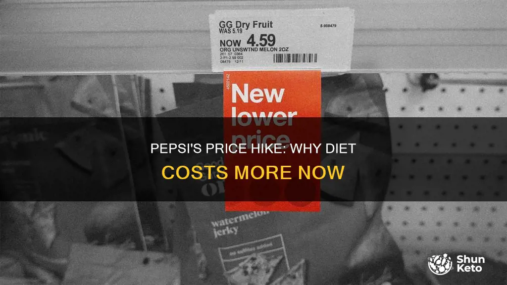 why did diet pepsi raise their prices