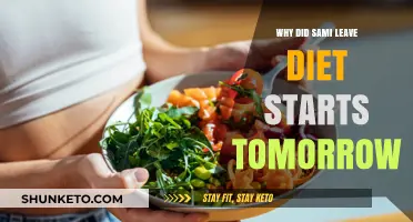 The Real Reason Sami Left Diet Starts Tomorrow