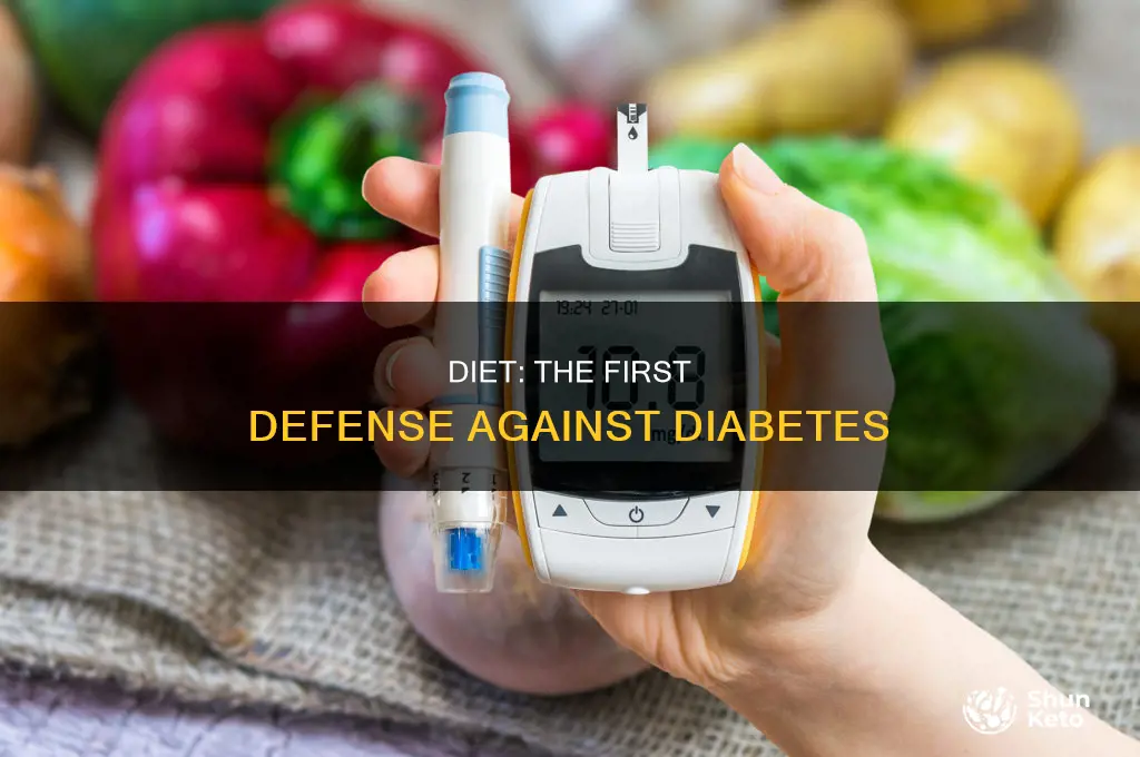 why diet is the front line approach to diabetes care