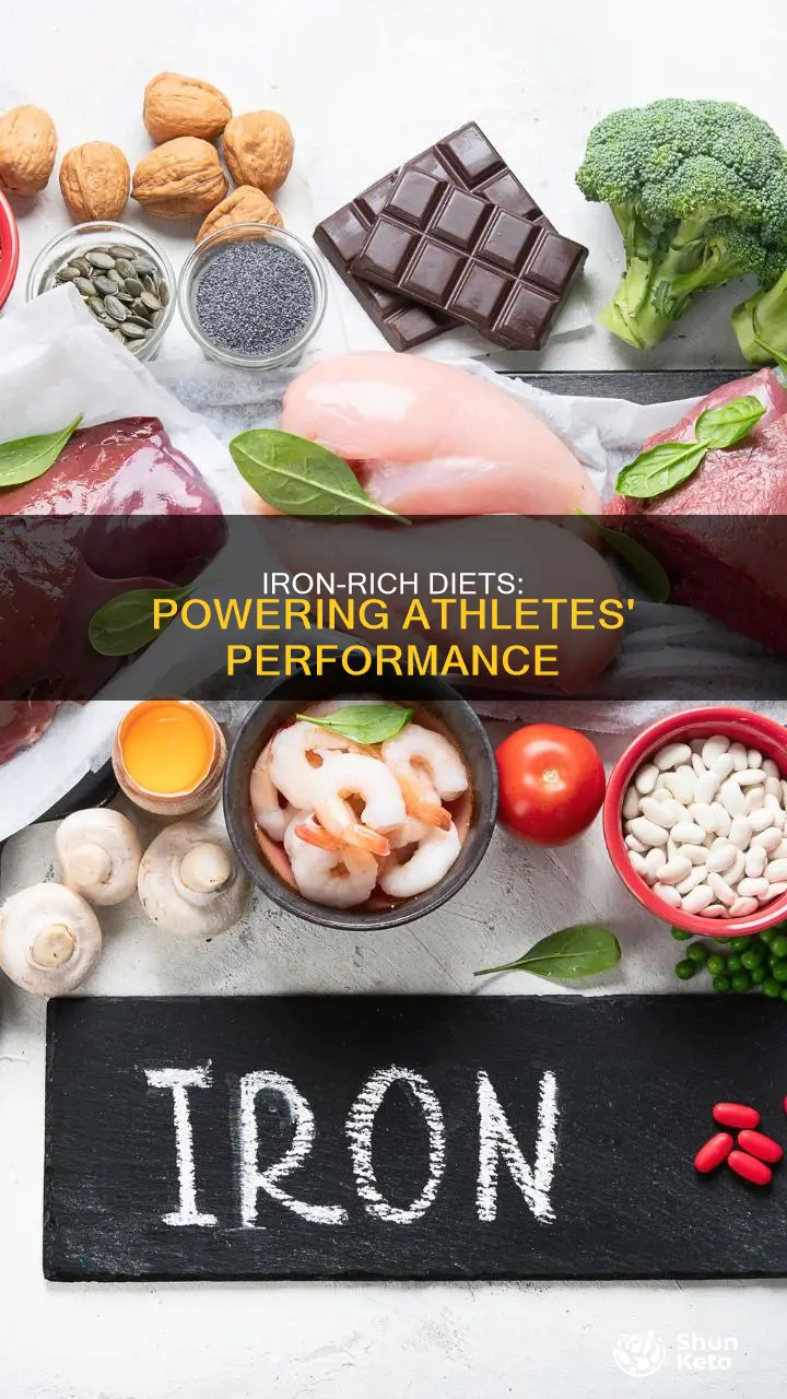 why do athletes need iron in their diet