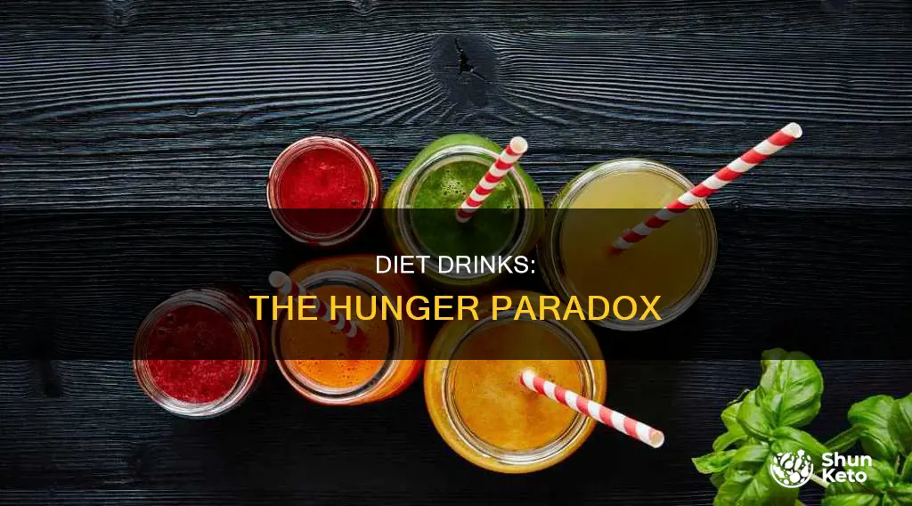 why do diet drinks make you hungary
