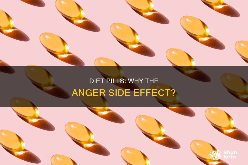 why do diet pills make me angry