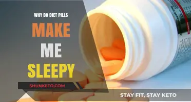 Diet Pills: Why They Make You Sleepy