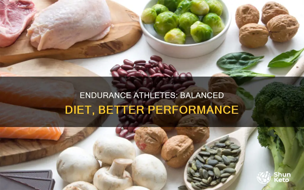 why do endurance athletes need a balanced diet