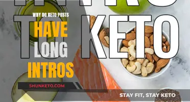 Keto Posts: Why the Long Intros?