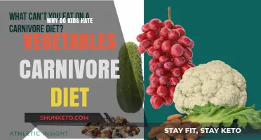 Carnivore Kids: Vegetables, a Dietary Disaster?