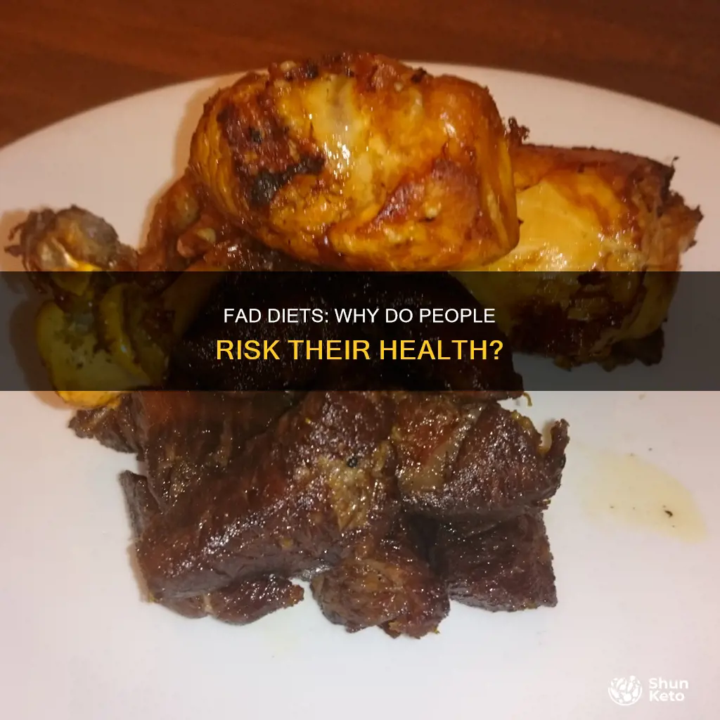 why do people go on fad diets