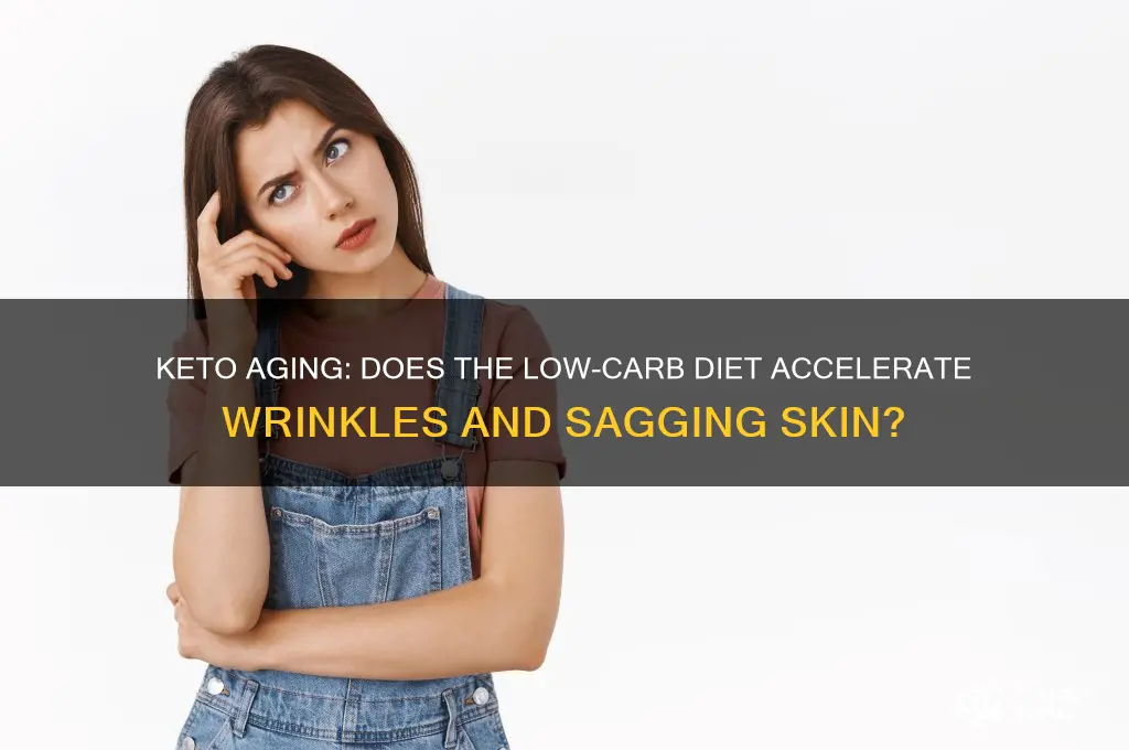 why do people on keto diets looks old