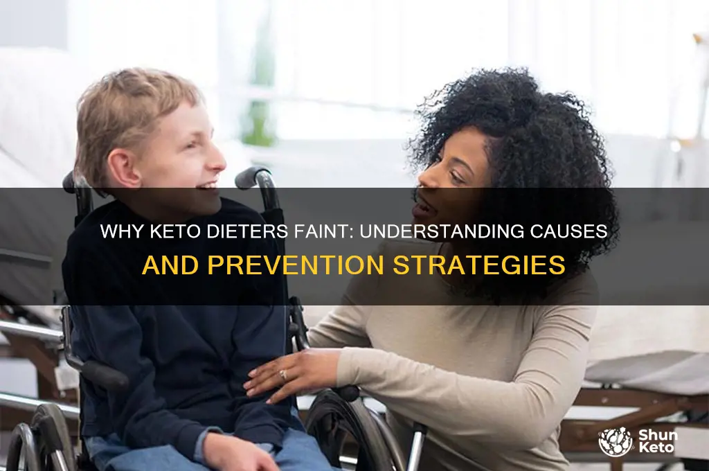why do people pass out on the keto diet