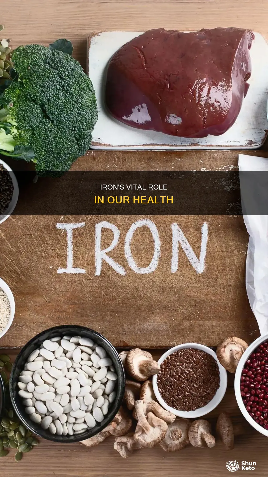 why do we need iron in our diet ks3