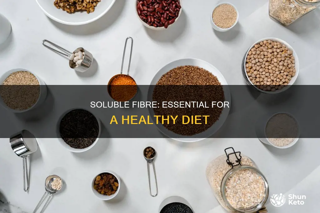why do we need soluble fibre in our diet