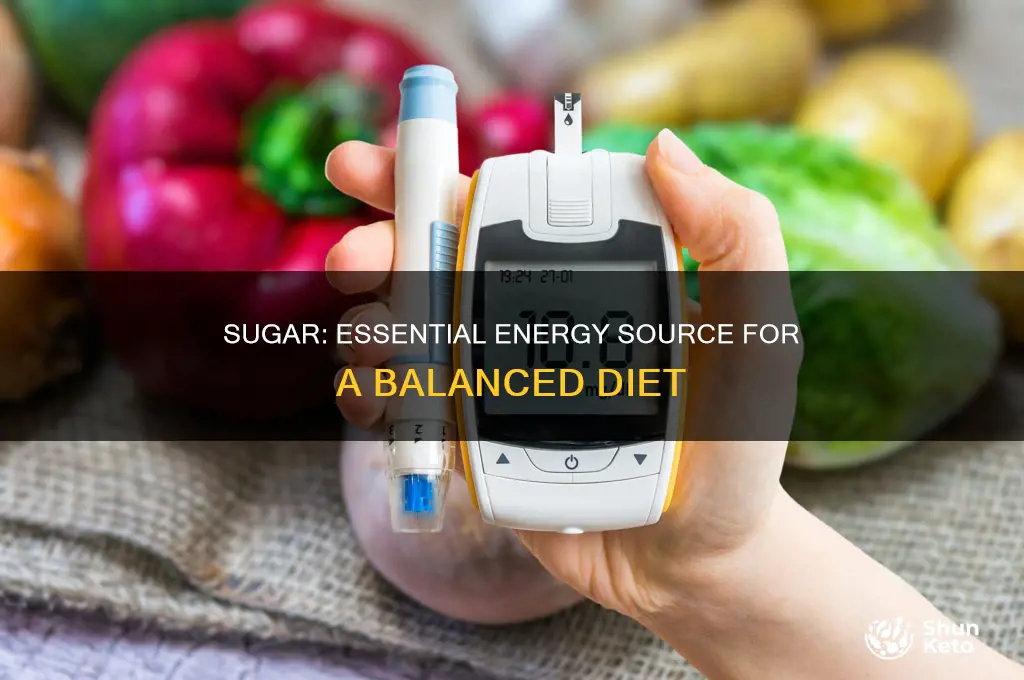why do we need some sugar in our diet