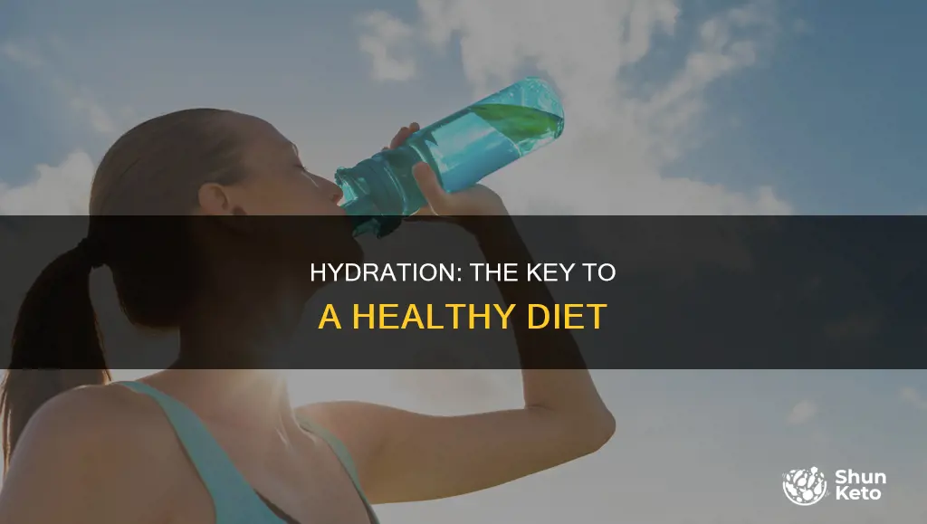 why do we need to include water in our diet