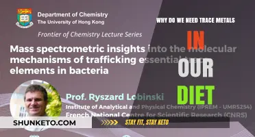 Trace Metals: Essential Dietary Components for Health