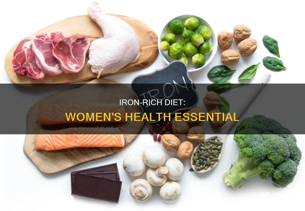 why do women need iron in their diet