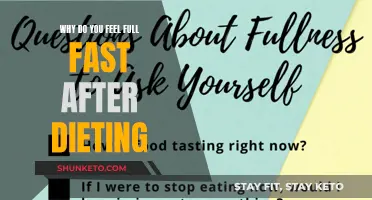 Dieting Dilemma: Feeling Full Fast, What's the Reason?