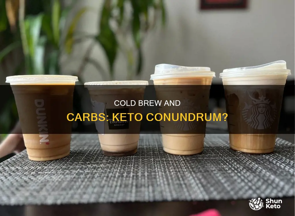 why does cold brew have carbs keto