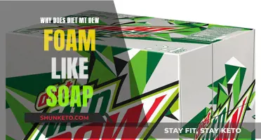 Diet Mountain Dew's Fizz: Unveiling the Science Behind the Soap-like Foam