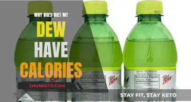 How Diet Mt Dew Still Contains Calories
