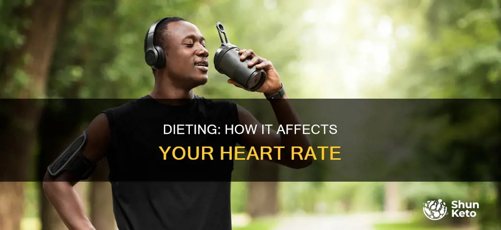 why does dieting make my heart rate decline