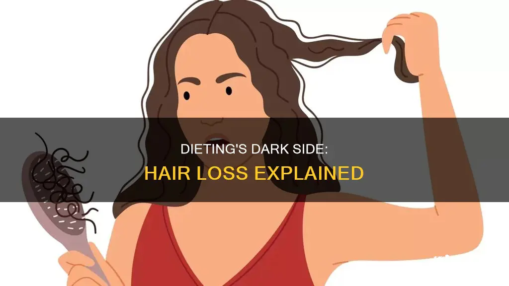 why does dieting make your hair fall out