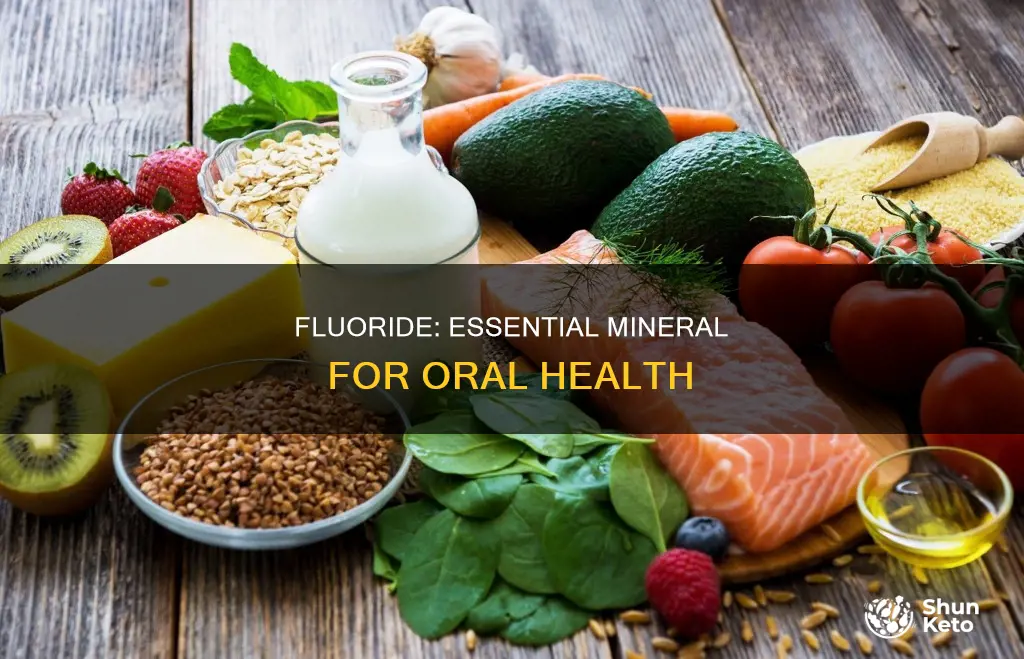 why does fluoride needed in the diet