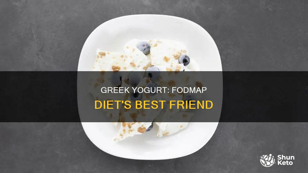 why does fodmaps diet allow greek yogurt vs regular yogurt