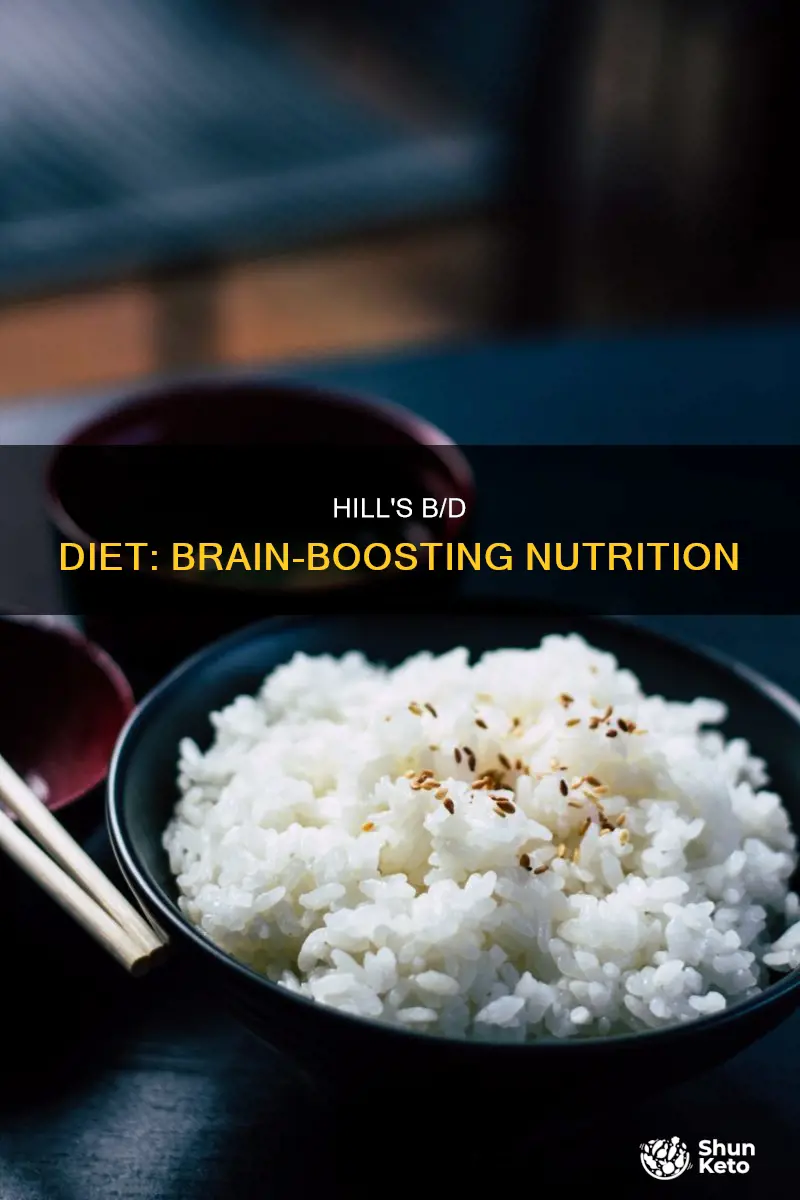 why does hills b d diet help the mind