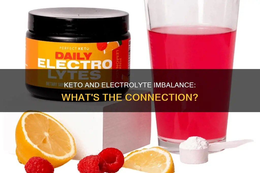 why does keto cause electrolyte imbalance