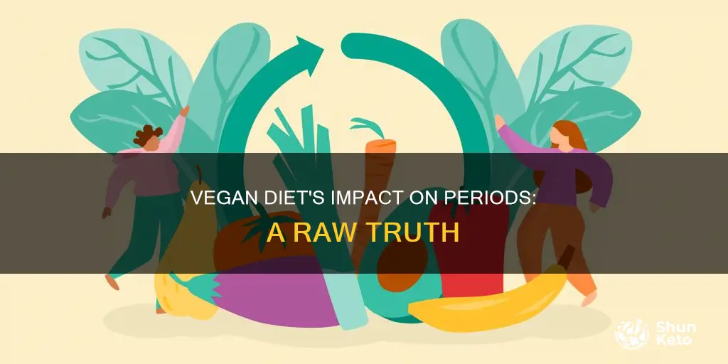 why does raw vegan diet effect period