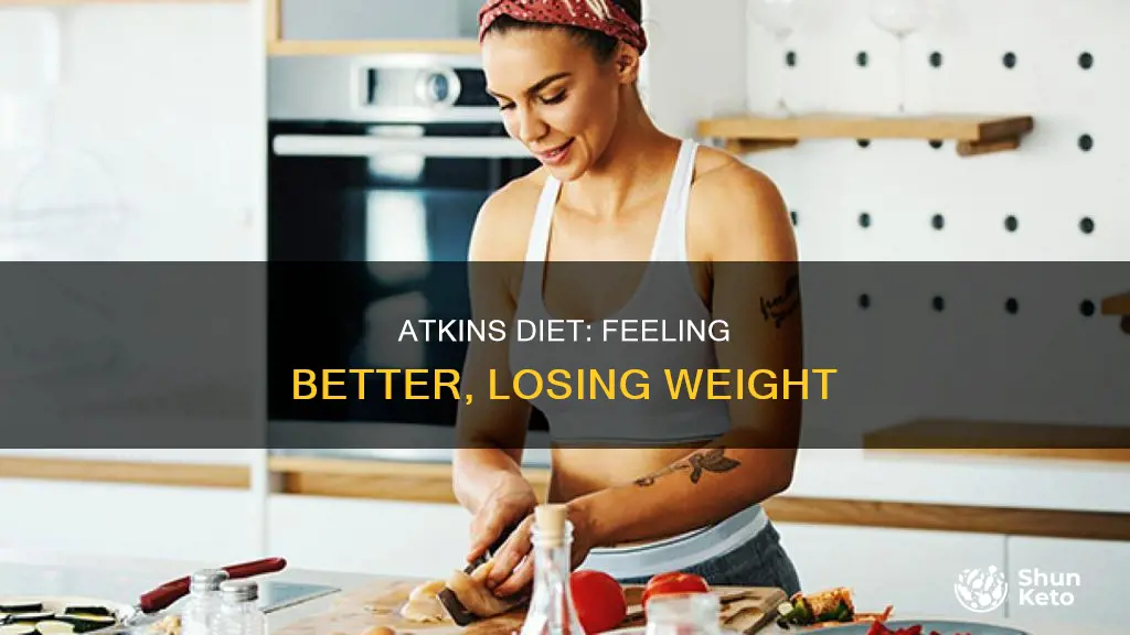 why does the atkins diet make you feel better