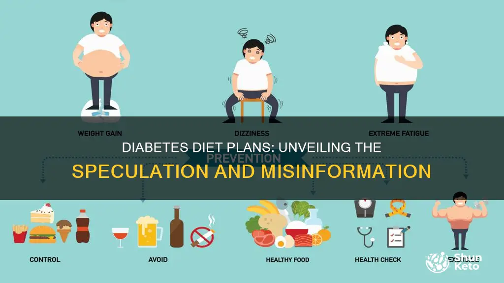 why does the speculation of diabetes sale diet plans