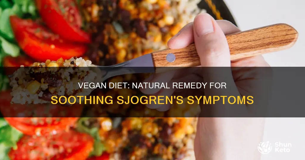 why does vegan diet help sjogren