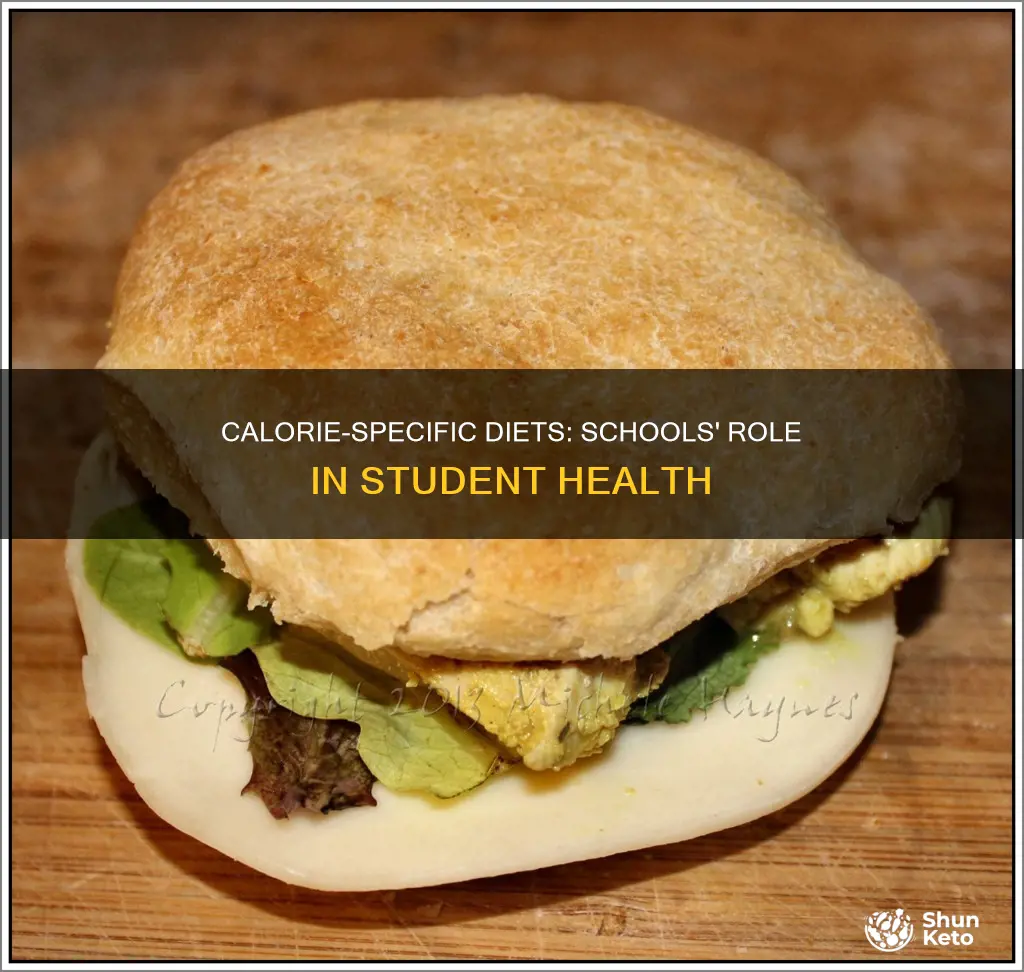 why have calorie specific diets in schools