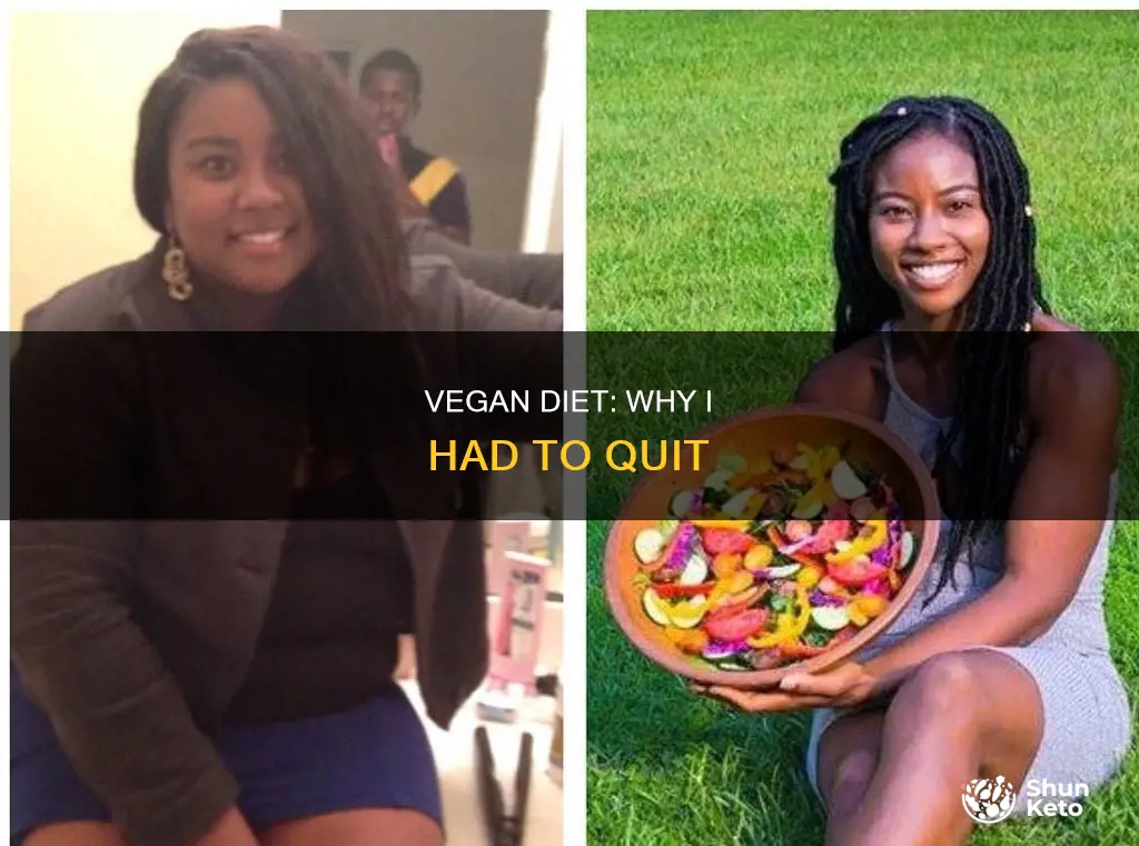 why i quit vegan diet