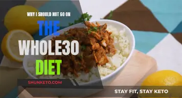 Whole30 Diet: Why You Should Avoid It
