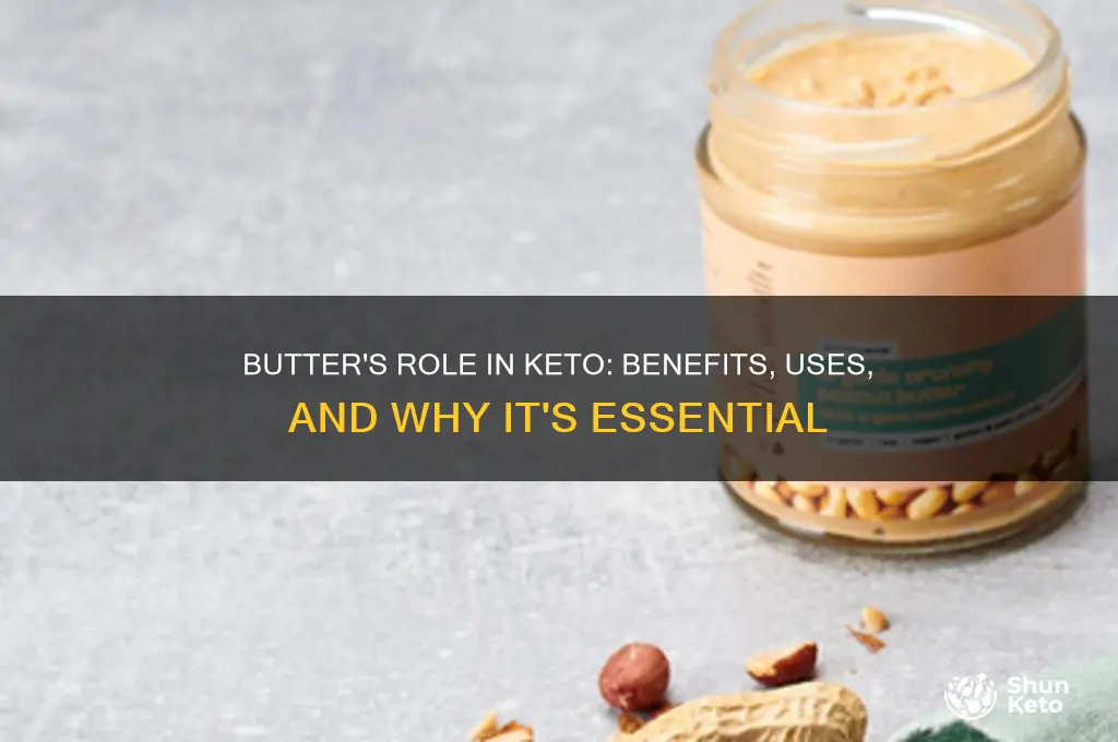 why is butter in a keto diet