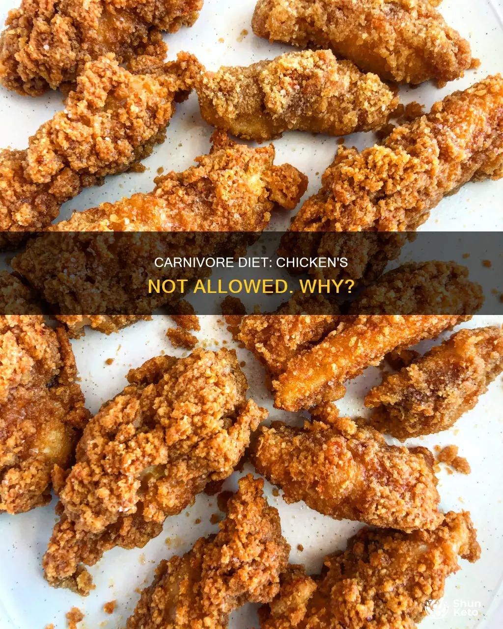 why is chicken not on carnivore diet