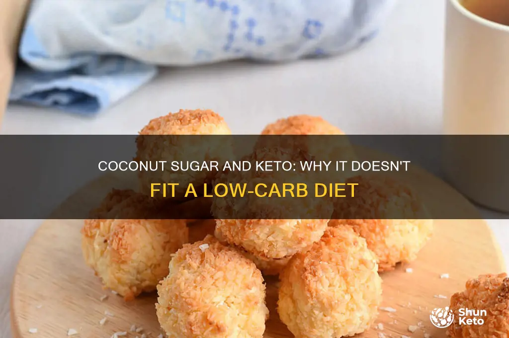 why is coconut sugar bad for a keto diet