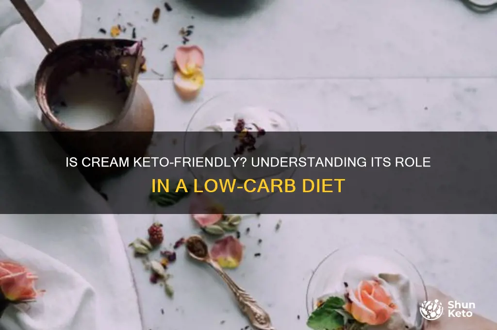 why is cream ok pn keto diet
