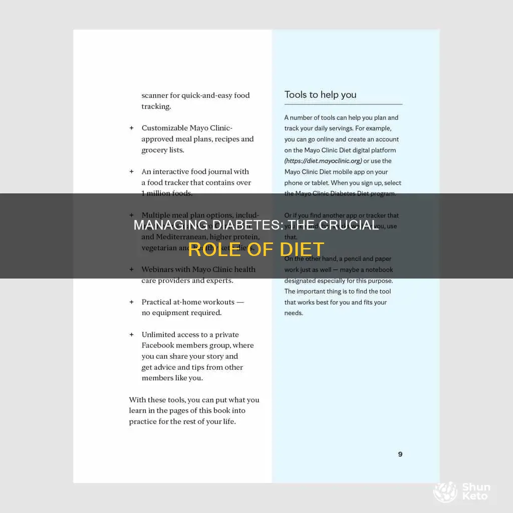 why is diet important when you have diabetes