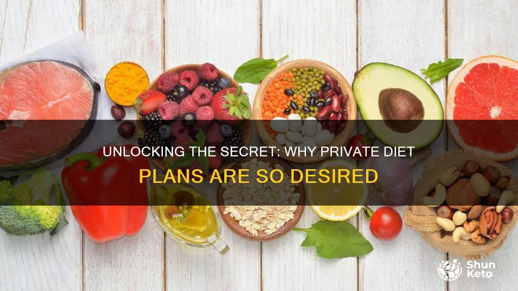 why is everyone want to private message diet plan