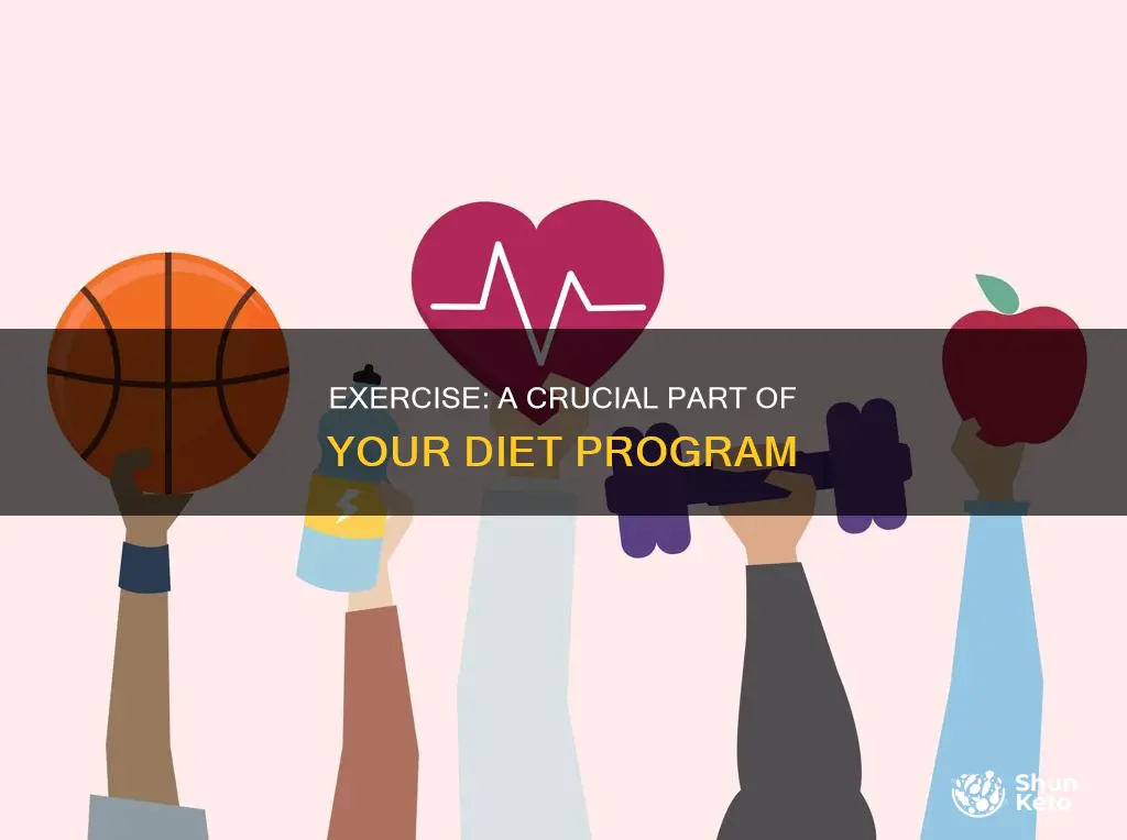 why is exercise important in a diet program