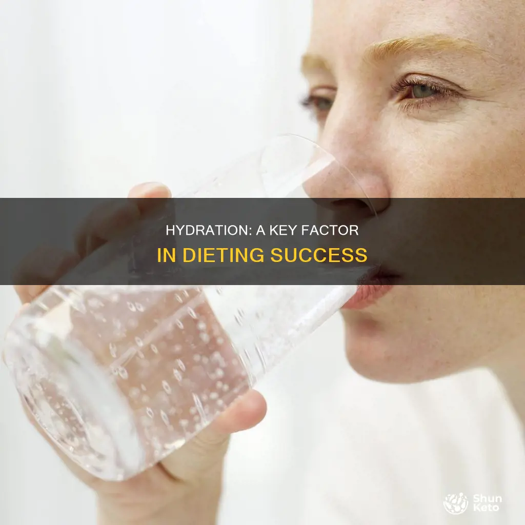 why is important to drink water when dieting