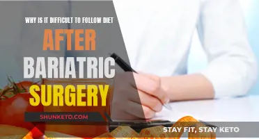 Challenges of Diet Adherence Post-Bariatric Surgery