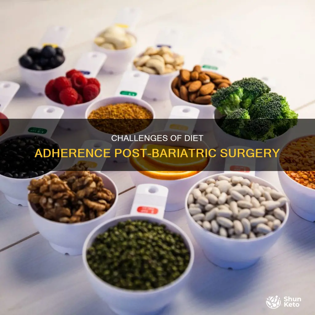 why is it difficult to follow diet after bariatric surgery