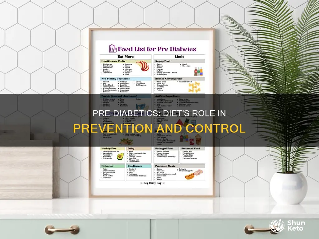 why is it important for a diet for pre diabetics