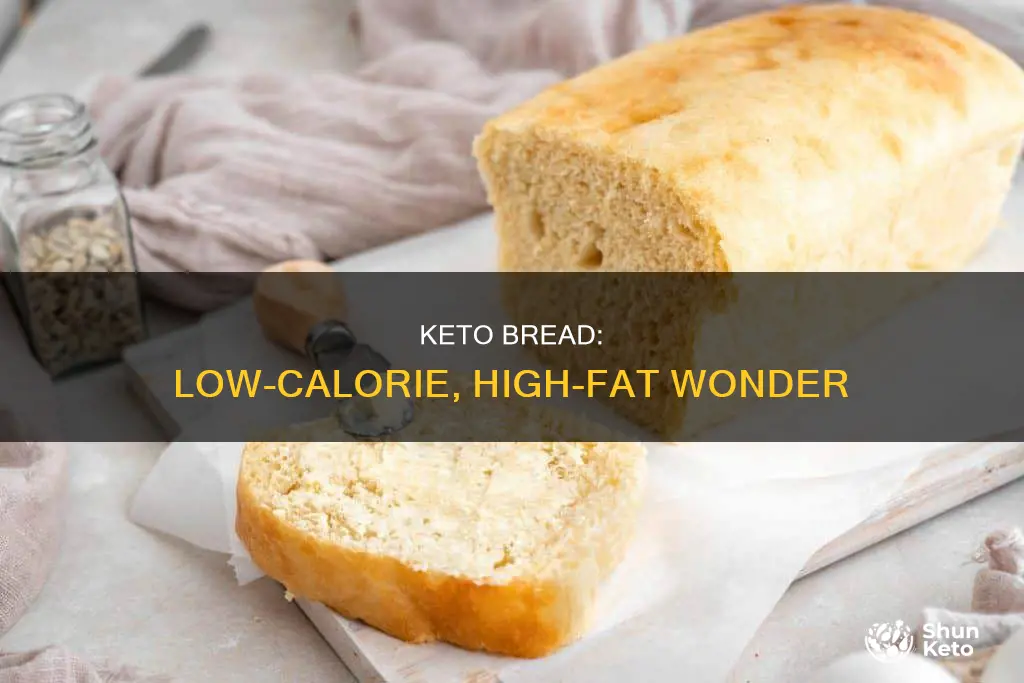 why is keto bread so low in calories