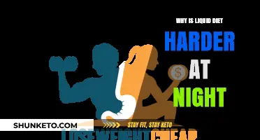 Liquid Diet: Nighttime Challenges and Solutions